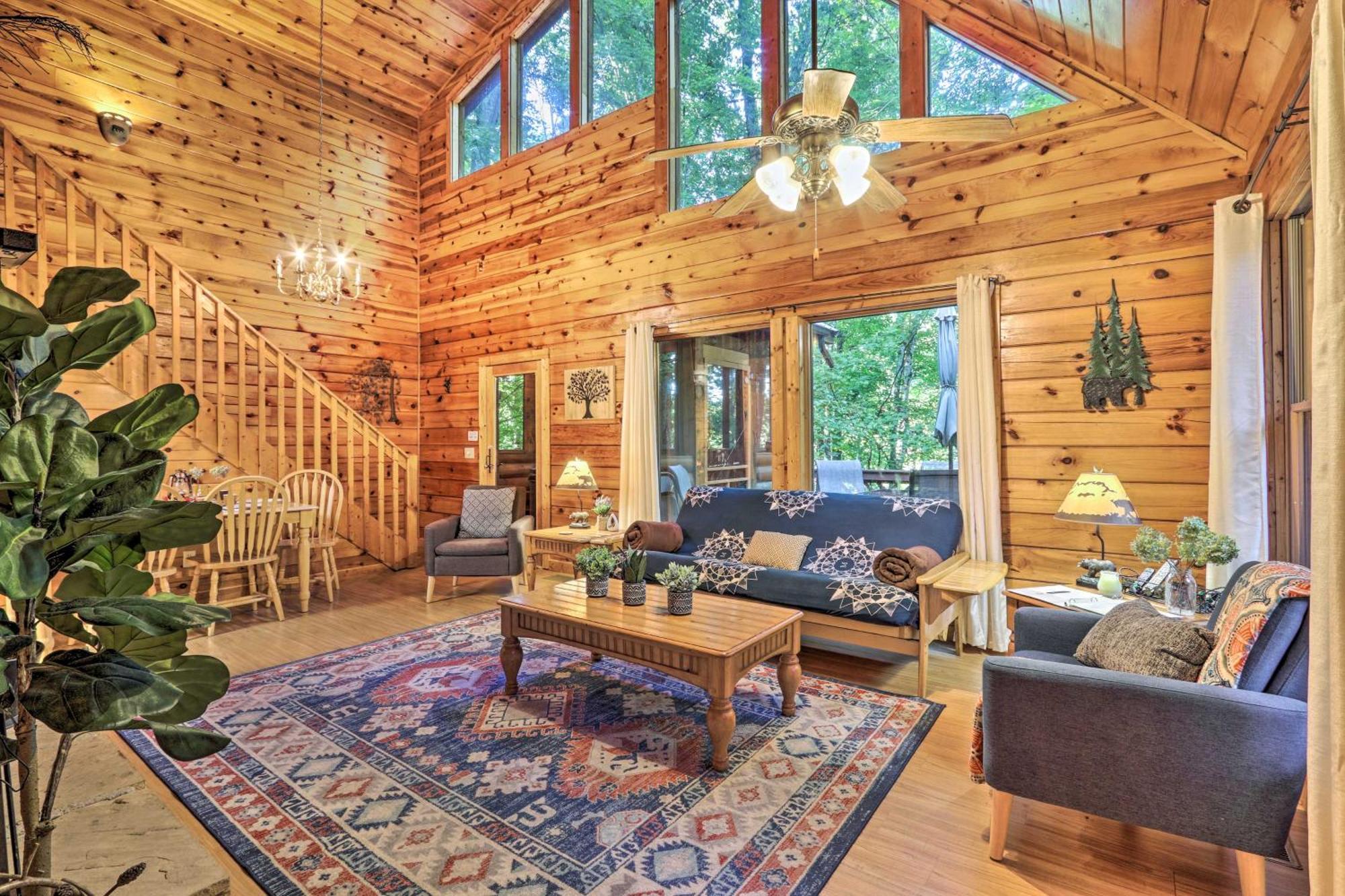 Cozy Mountain Cabin In Perfect Location Sevierville Bagian luar foto