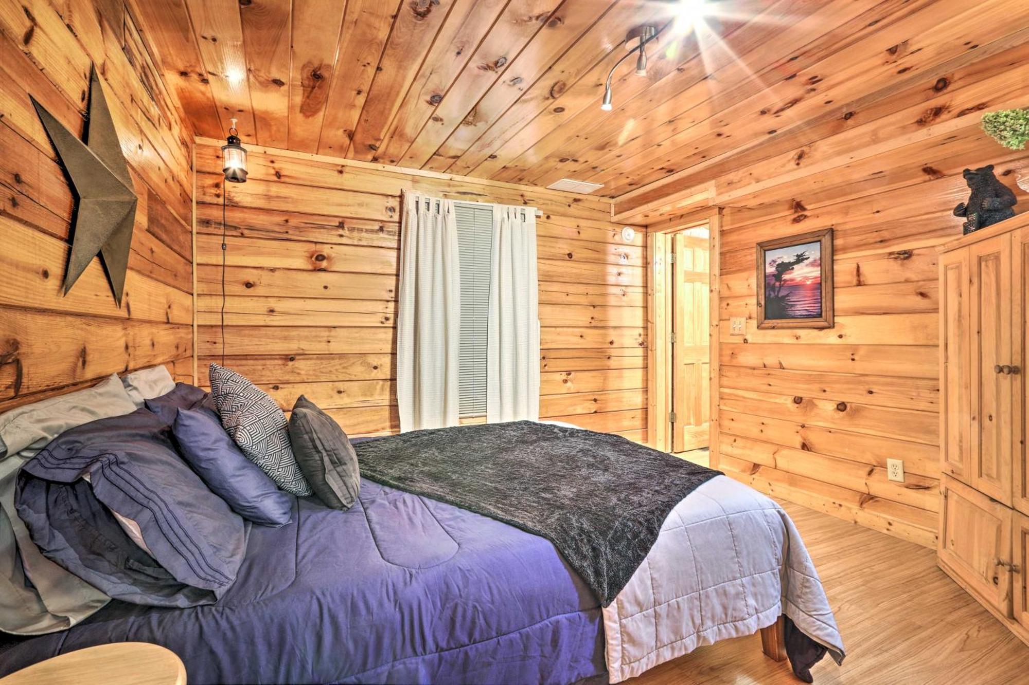 Cozy Mountain Cabin In Perfect Location Sevierville Bagian luar foto